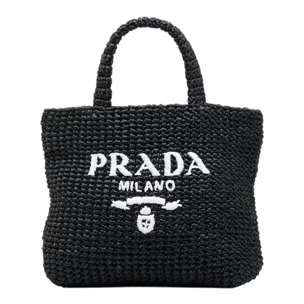 Prada small crochet tote bag - Picture 1 of 8